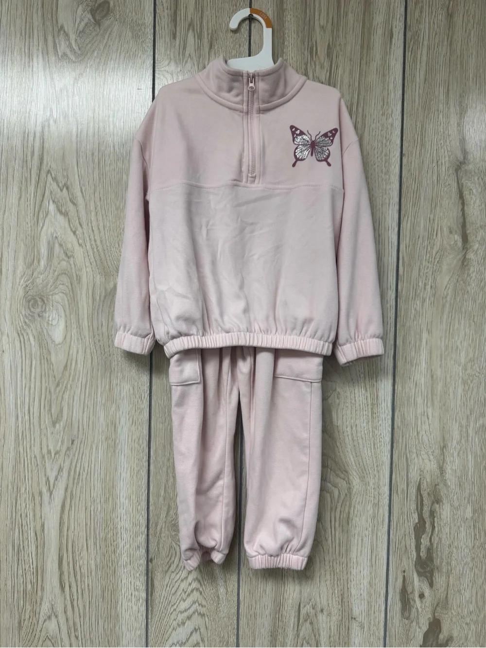 BearPaw Girls' Light Pink Cozy Pullover